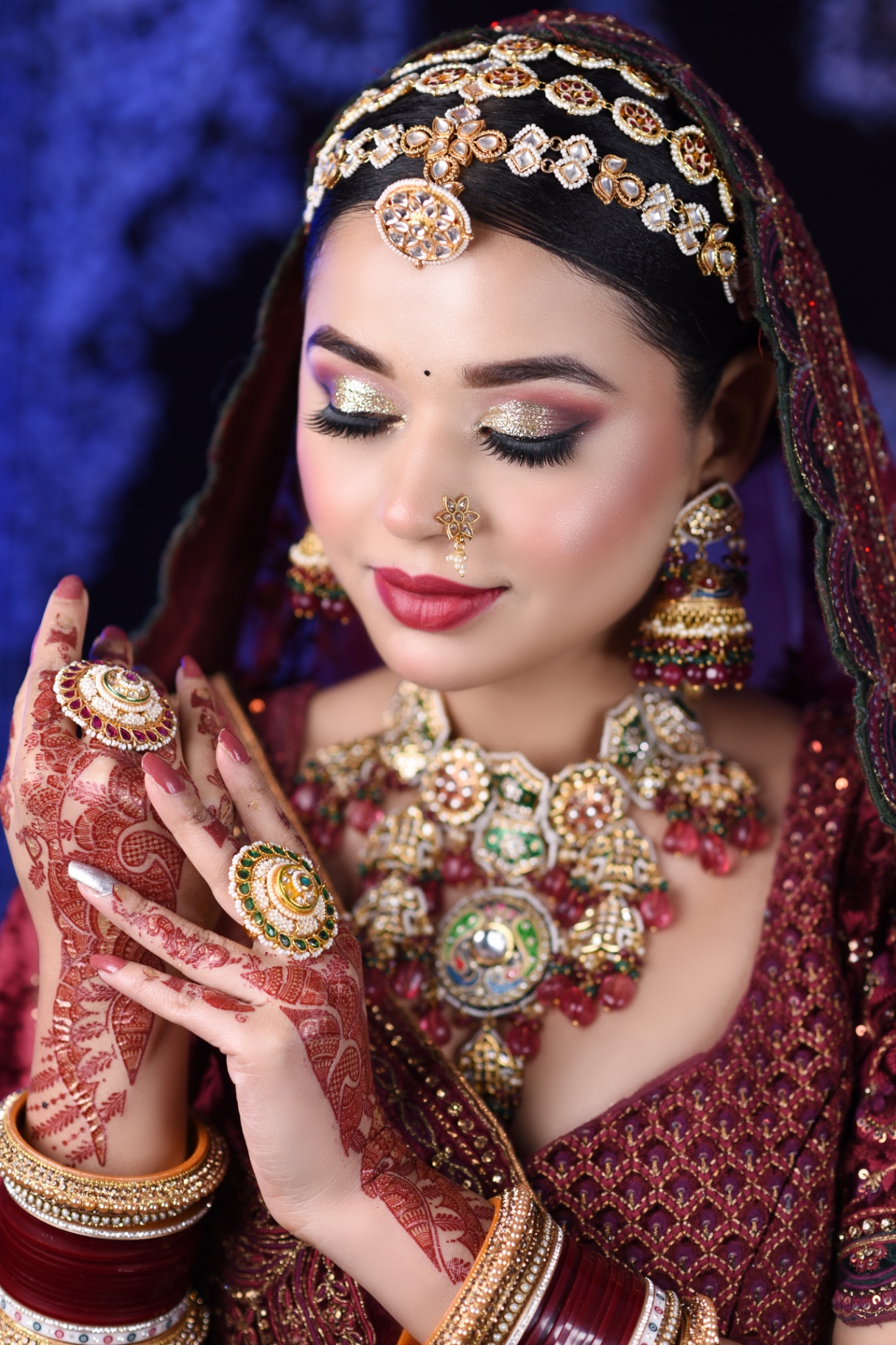 Bridal makeup by Be Jannat Studio